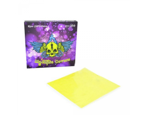 Барьерная защита на тату машинку YELLOW - 250шт