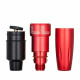 Роторная машинка Rocket Hello II red