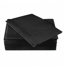 Ламинированная салфетка для столика Black - 1 шт