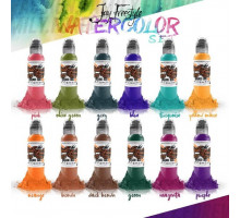 World Famous Ink - Jay Freestyle Watercolor Ink Set 12 шт