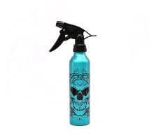 Бутылка для жидкости SKULL с распылителем - бирюзовая