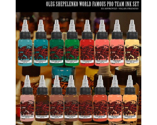 World Famous Ink - Oleg Shepelenko 16 Bottle Set