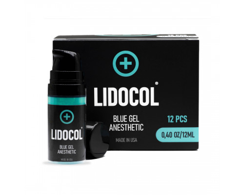 LIDOCOL Blue Gel - Вторичный охлаждающий гель 12 мл