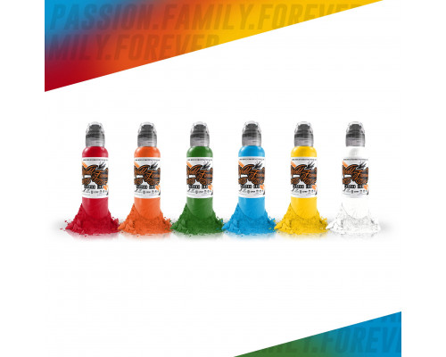 World Famous Ink - Simple Color Set 6 шт