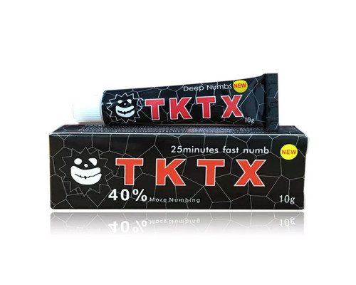 TKTX 40% Black - Охлаждающий крем 10г.