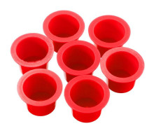 Колпачки для подставки RED 8мм - 50шт