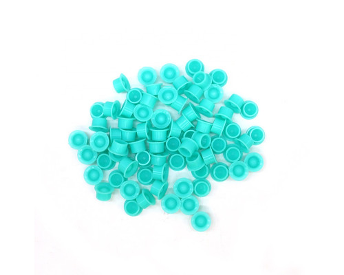 Колпачки силиконовые 13мм AQUA 100шт.