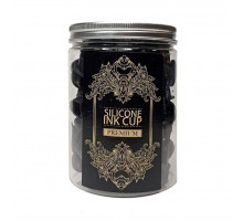 Колпачки силиконовые 13мм BLACK 100шт