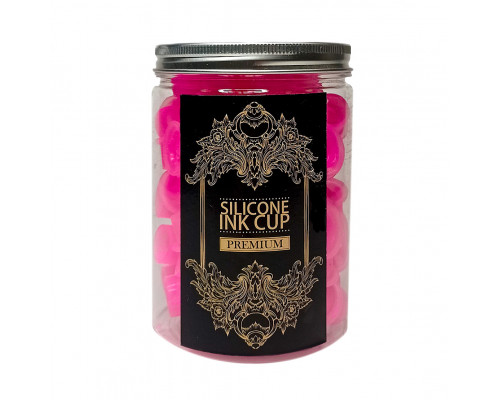 Колпачки силиконовые 13мм PINK 100шт