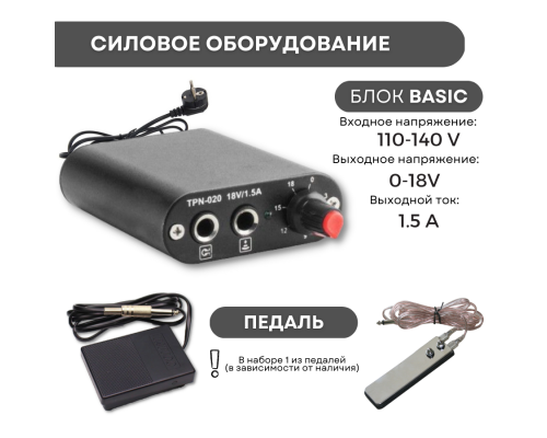 Тату набор BASIC ROTOR