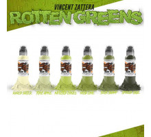 World Famous Ink - Rotten Greens Vincent Zattera Set 6 шт