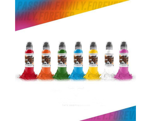 World Famous Ink - Simple Color Set 7 шт