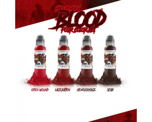 World Famous Ink - Maks Kornev's Blood 4 шт