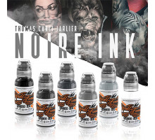 World Famous Ink - Thomas Carli Jarlier Noire Ink Set 6 шт