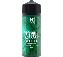 КРАСКА Tattoo Ink - GREEN MAGIC intensive green tattoo ink 120 мл