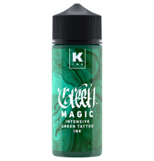 КРАСКА Tattoo Ink - GREEN MAGIC intensive green tattoo ink 120 мл
