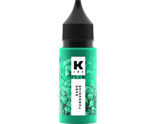 КРАСКА Tattoo Ink - Тёмная бирюза 15 мл