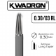 Иглы KWADRON - Long Taper - 30/03RL