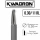 Иглы KWADRON - Long Taper - 30/11RL
