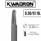 Иглы KWADRON - Long Taper - 30/01RL