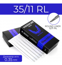 Иглы BLACKBIRD - Round Liner - 35/11RL